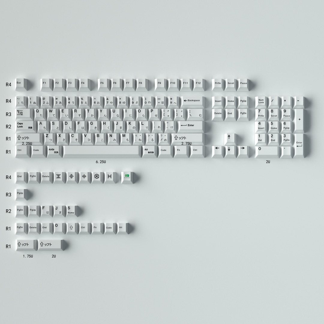 Minimalist color keycaps - Diykeycap