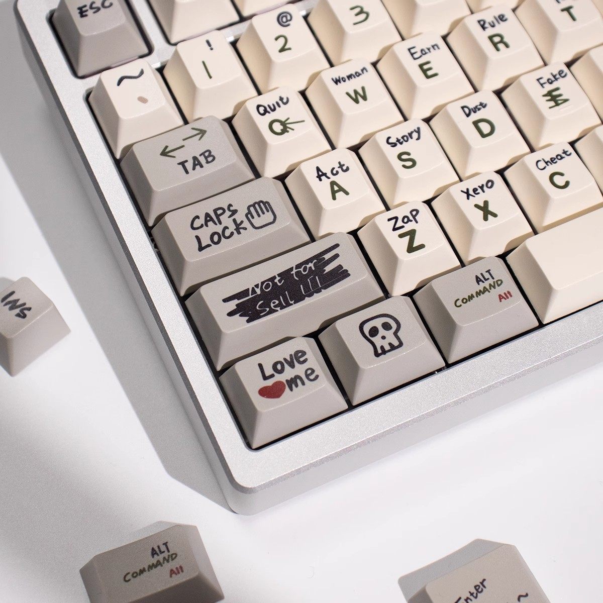 Love Story Keycaps - Diykeycap