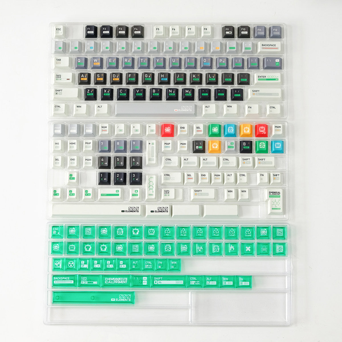 Aifei Chemical 003 Full Set Keycaps - Diykeycap