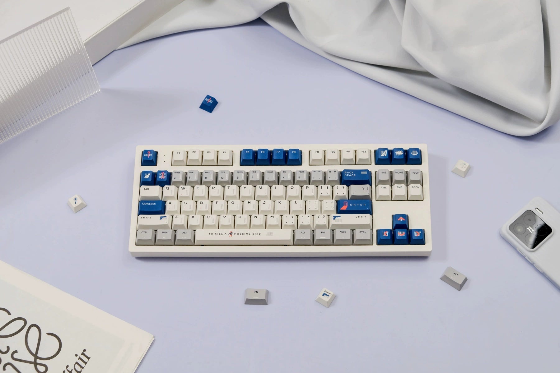 Mockingbird PBT Keycaps