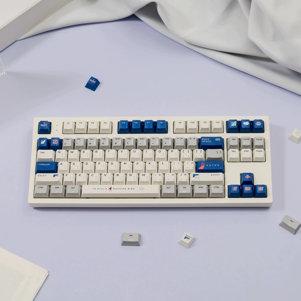 Mockingbird PBT Keycaps - Diykeycap