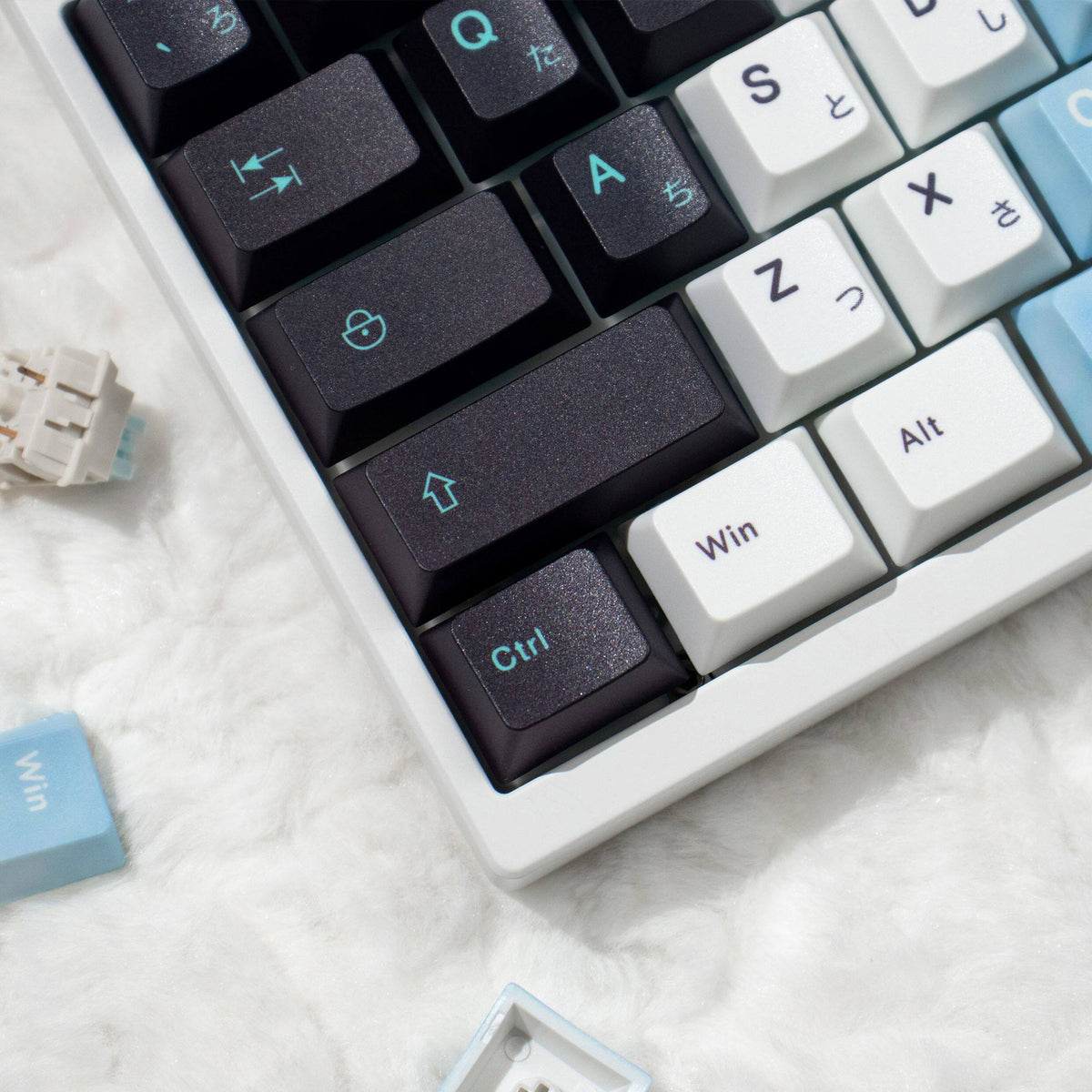 Yuki Onna Gradient Keycaps - Diykeycap