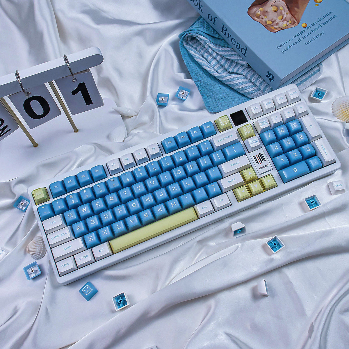 SA Sea Salt Ice Cream keycaps - Diykeycap