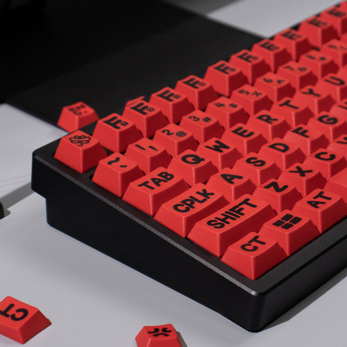 Party Animals Theme Large Font Keycaps - Diykeycap