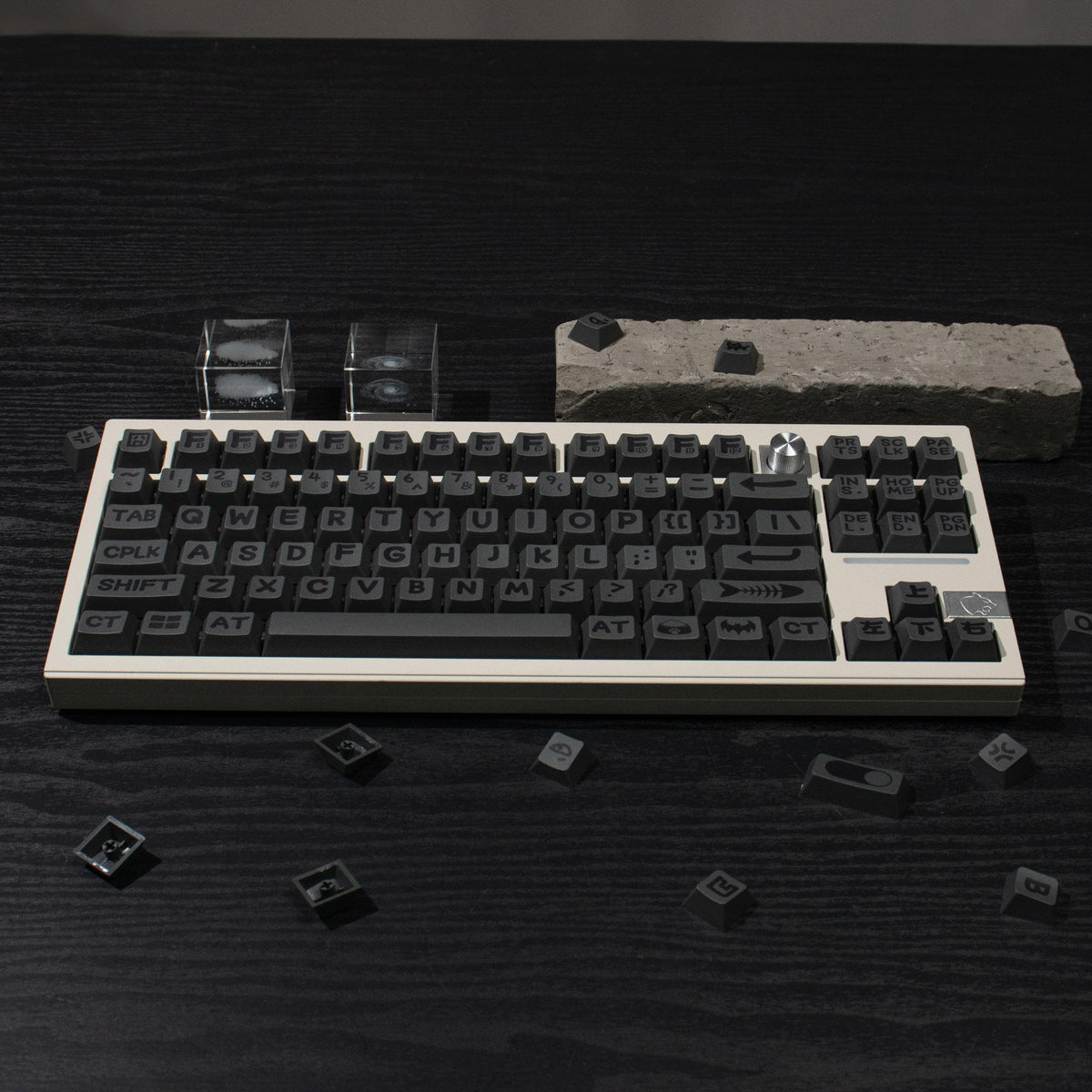 Party Animals Theme Large Font Keycaps - Diykeycap
