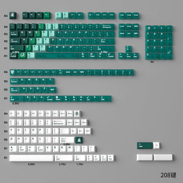 Forest Ice Crystal keycaps - Diykeycap
