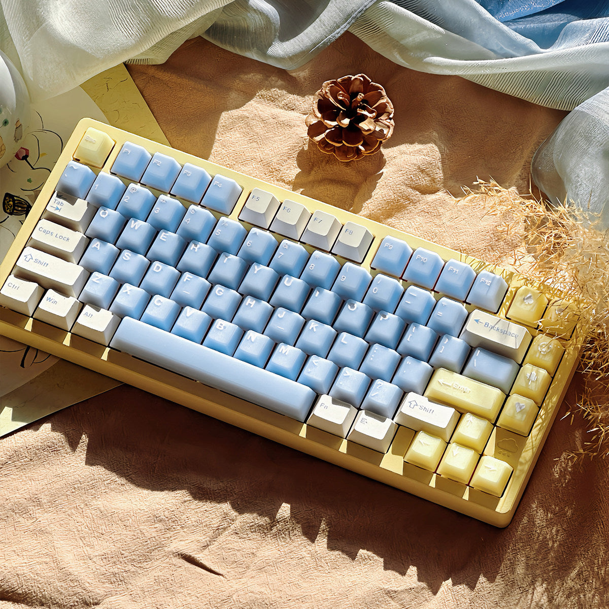 Sea Salt Soda keycaps - Diykeycap