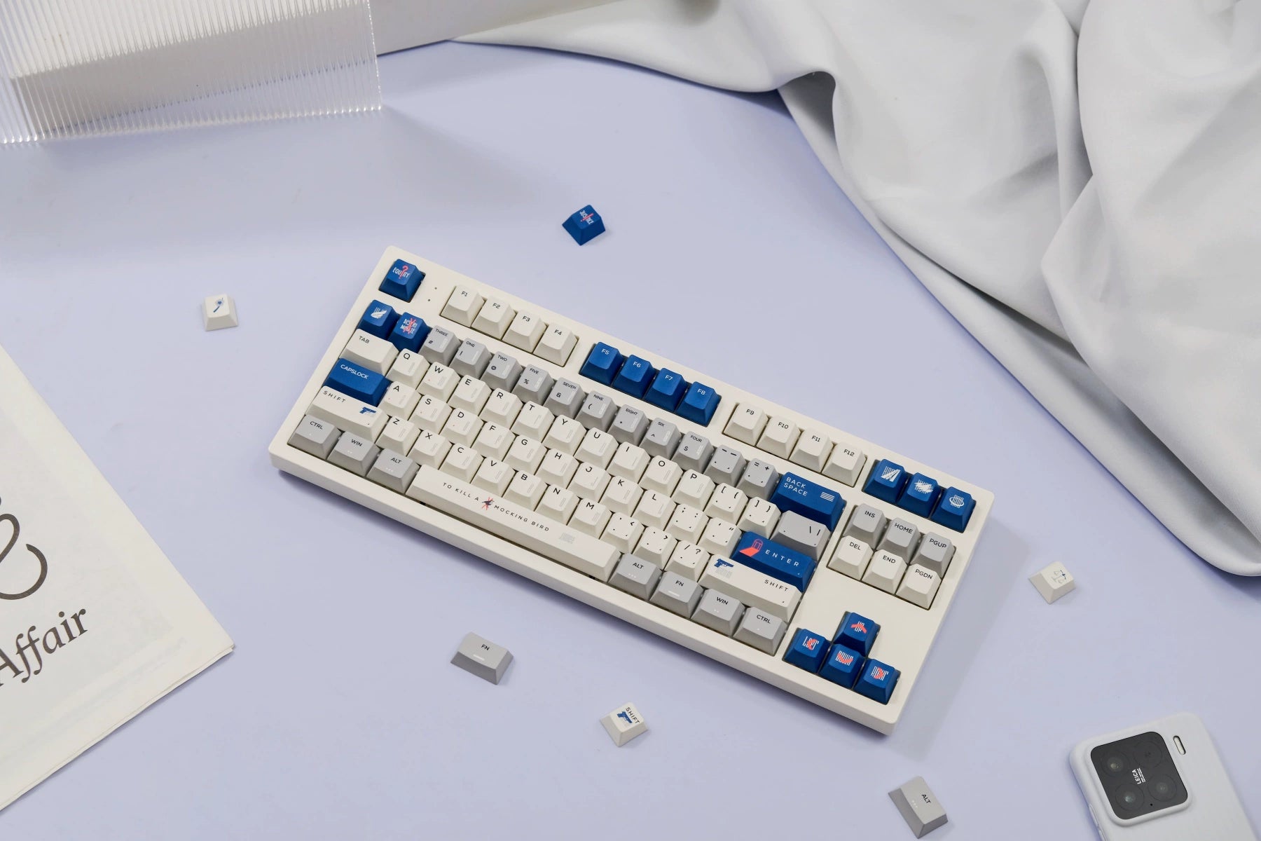 Mockingbird PBT Keycaps