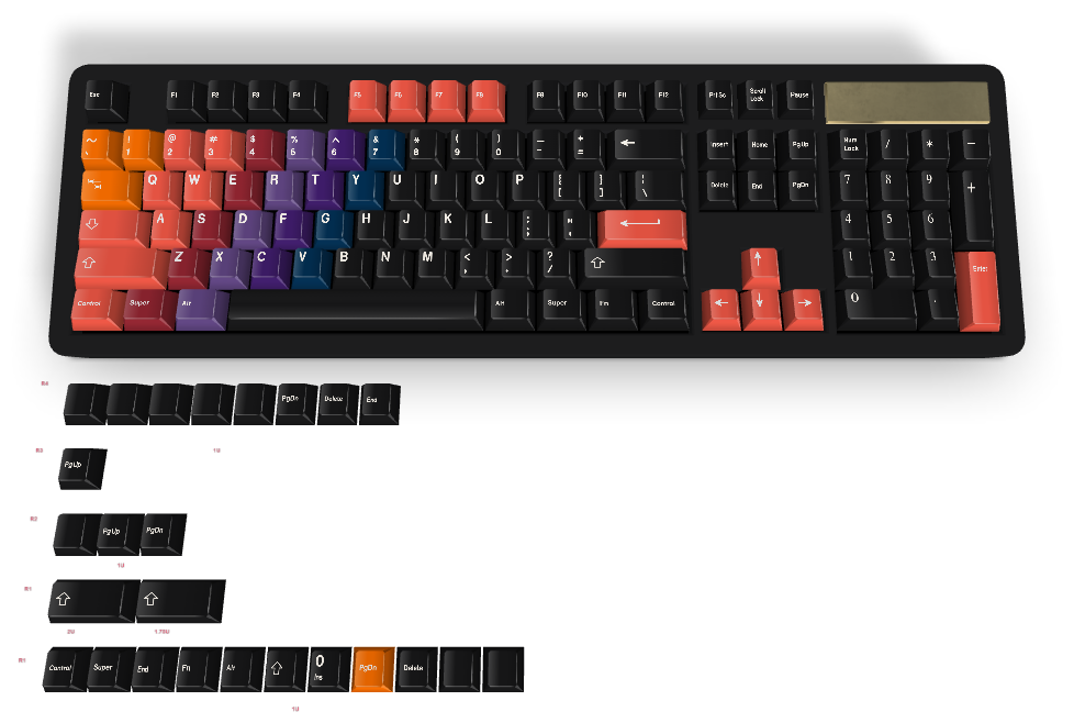 Keycap personnalisé n° 407 - Diykeycap
