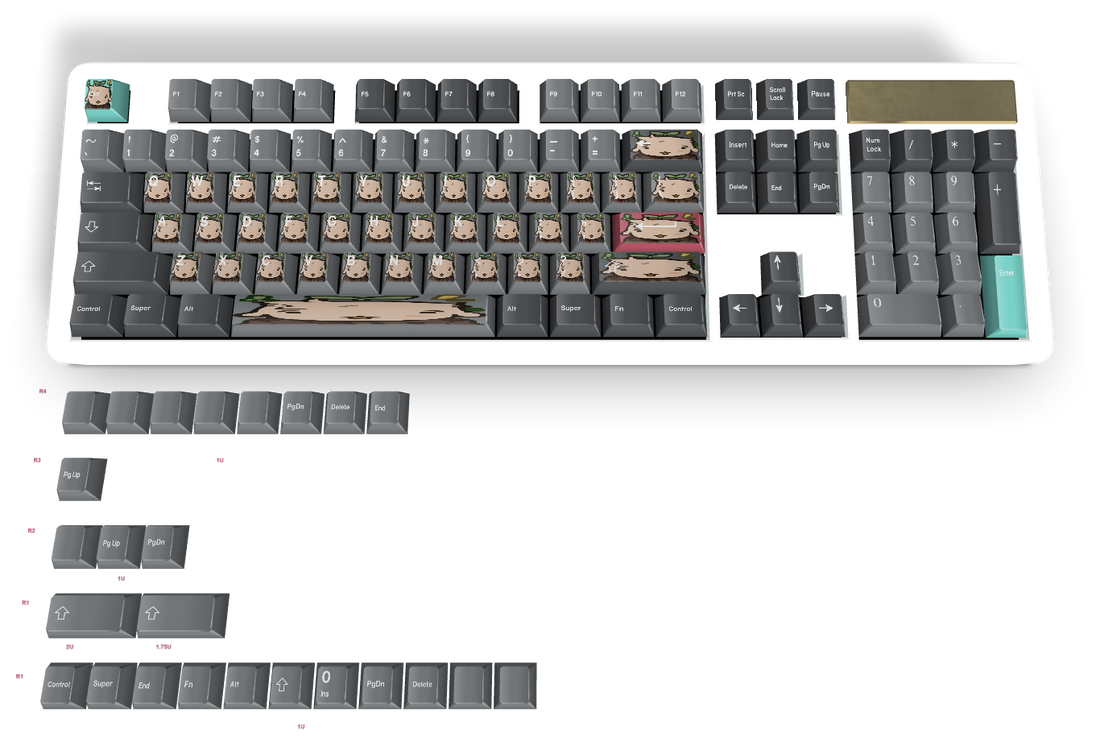 Custom Keycap #1526 - Diykeycap