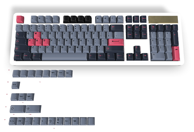 Keycap personnalisé n° 327 - Diykeycap