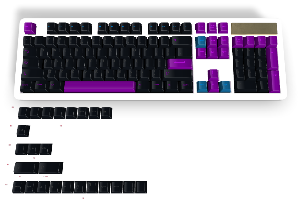 Keycap personnalisé #3350 - Diykeycap