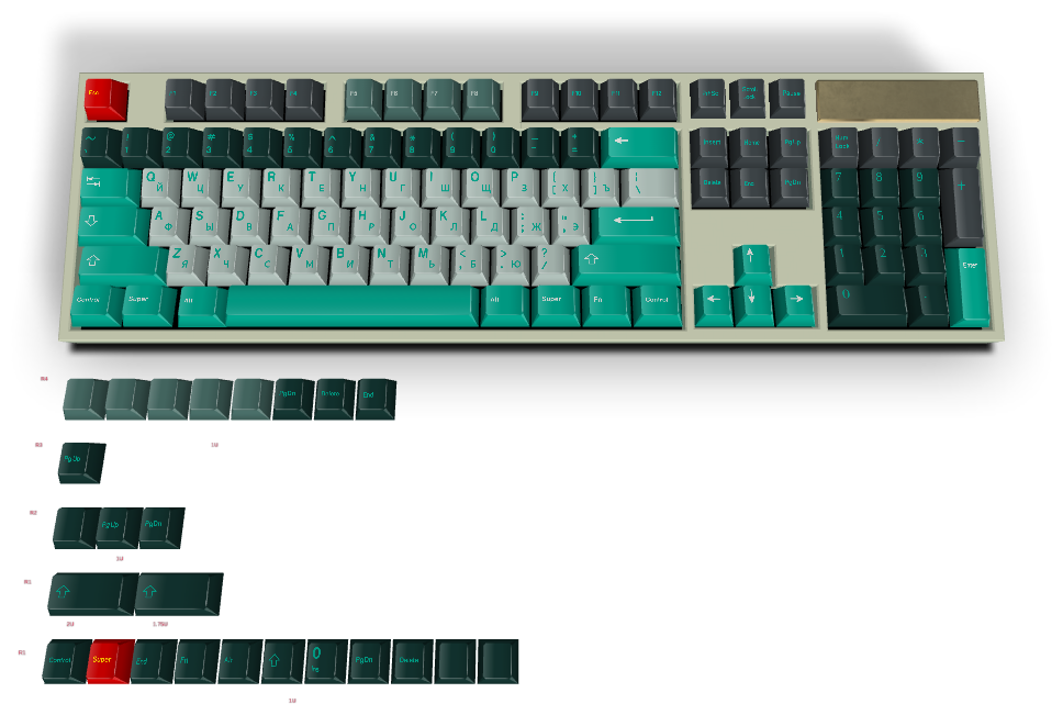Custom Keycap #2114 - Diykeycap