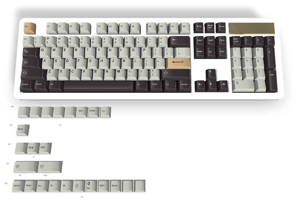 Custom Keycap n°3338 - Diykeycap