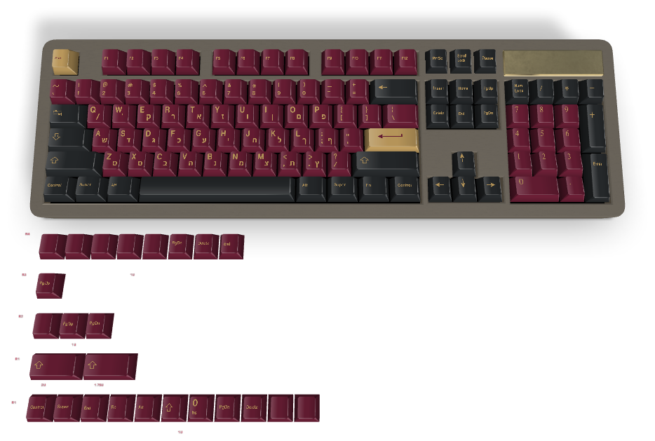Keycap personnalisé n° 3260 - Diykeycap
