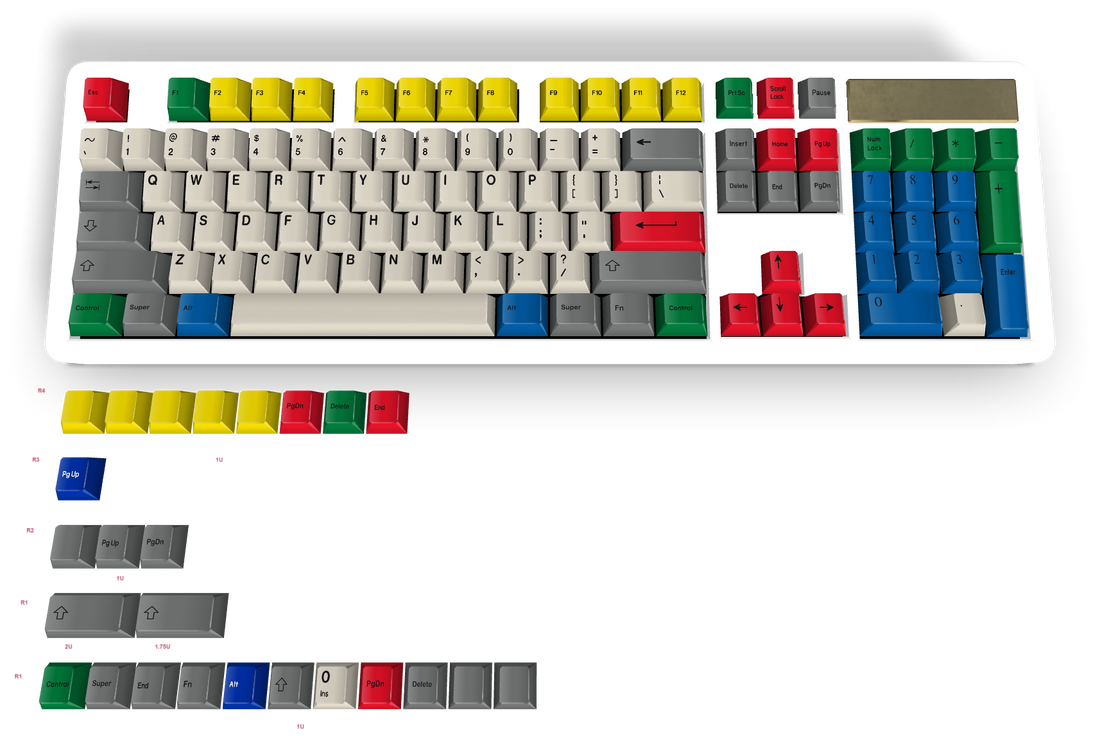Touche personnalisée n° 359 - Diykeycap