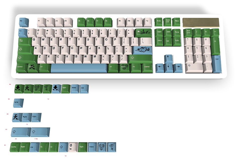 Custom Keycap #1103 - Diykeycap