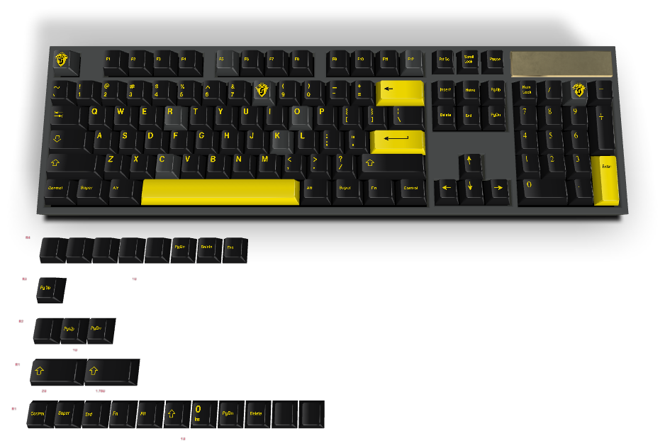 Touche personnalisée n° 574 - Diykeycap