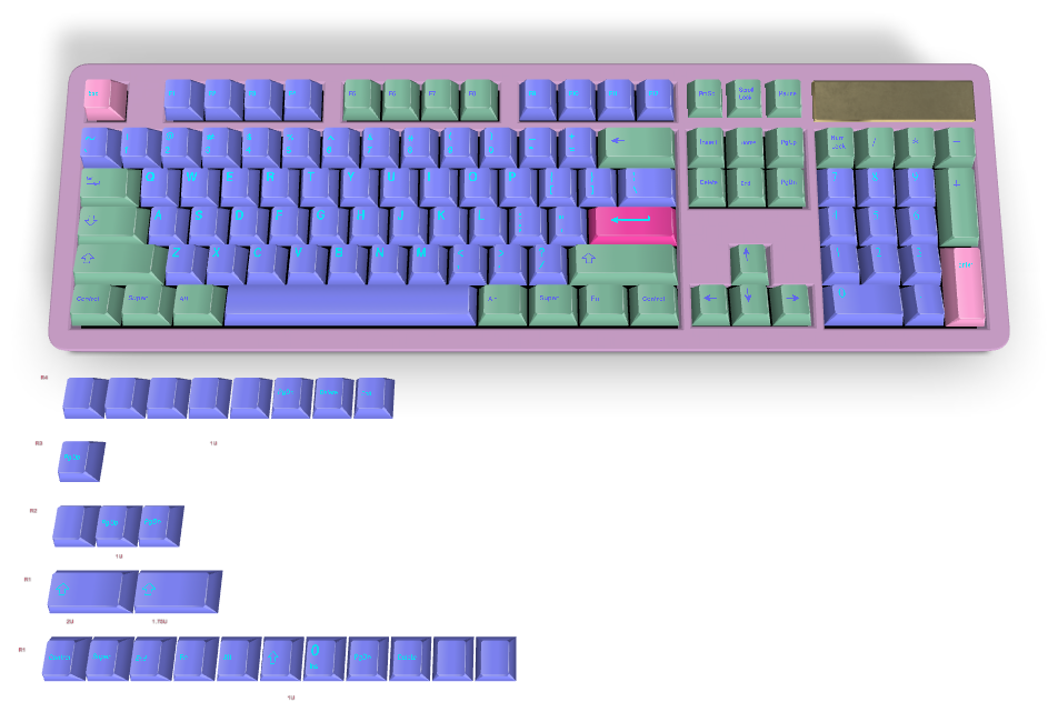 Custom Keycap #113 - Diykeycap