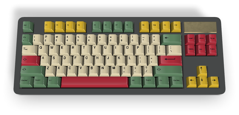 Touche personnalisée n° 3310 - Diykeycap
