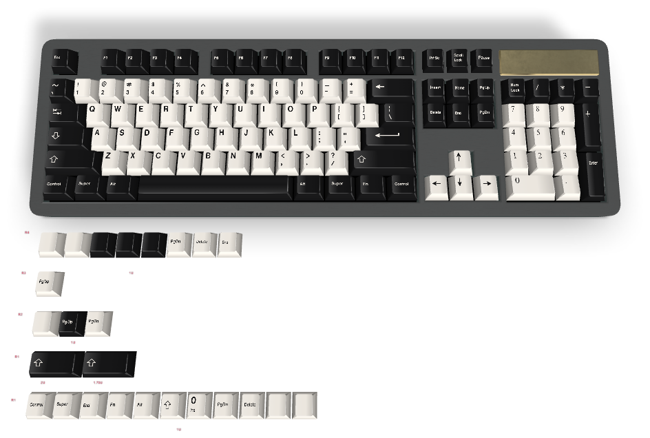 Touche personnalisée #3273 - Diykeycap