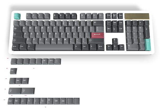 Touche personnalisée n° 759 - Diykeycap