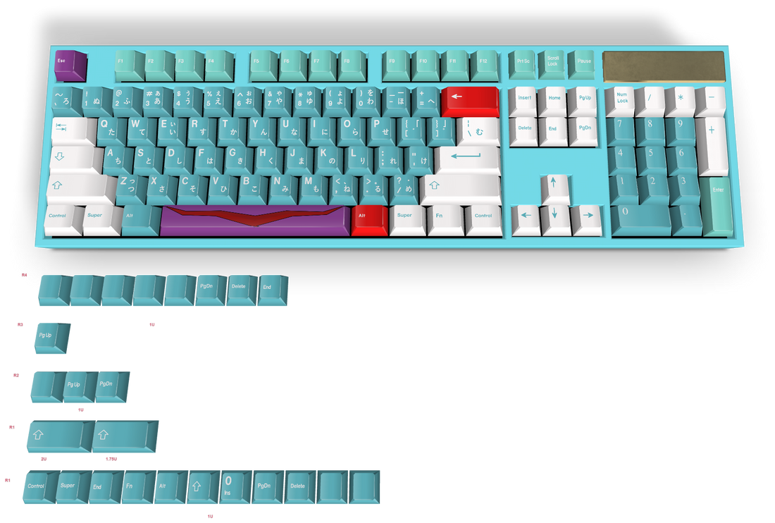 Custom Keycap #110 - Diykeycap