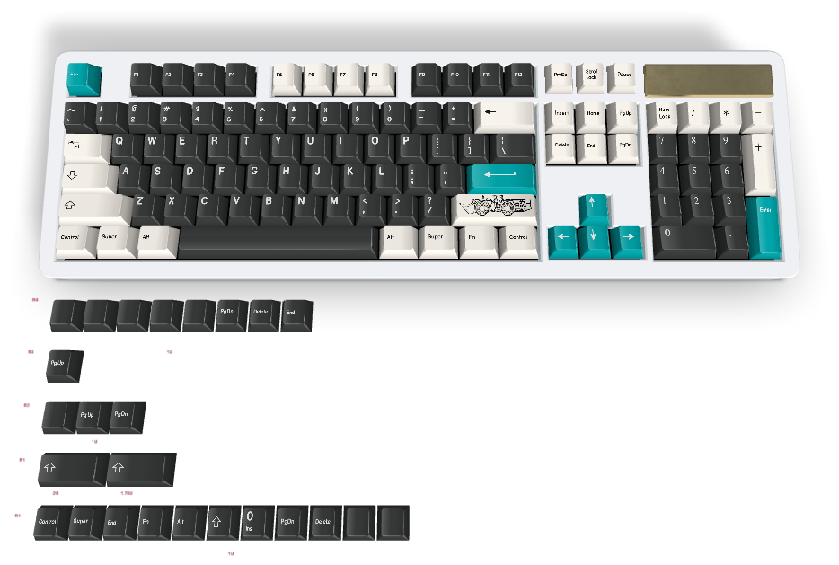 Custom Keycap #1979 - Diykeycap