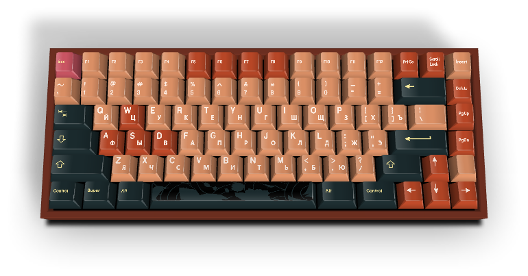 Touche personnalisée n° 3389 - Diykeycap