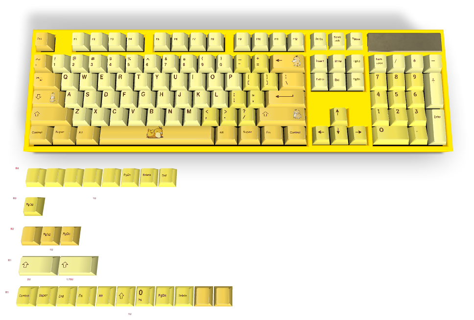 Touche personnalisée #3322 - Diykeycap