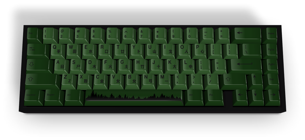 Custom #1002 PBT Keycap 129 Keys keycaps Cherry Profile DYE-SUB ...