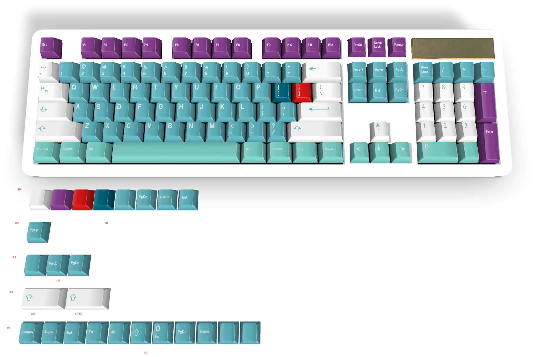 Custom Keycap #1265 - Diykeycap