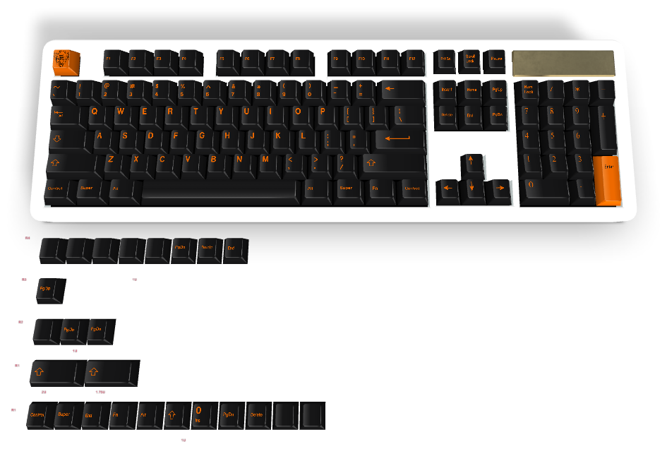 Keycap personnalisé #3353 - Diykeycap