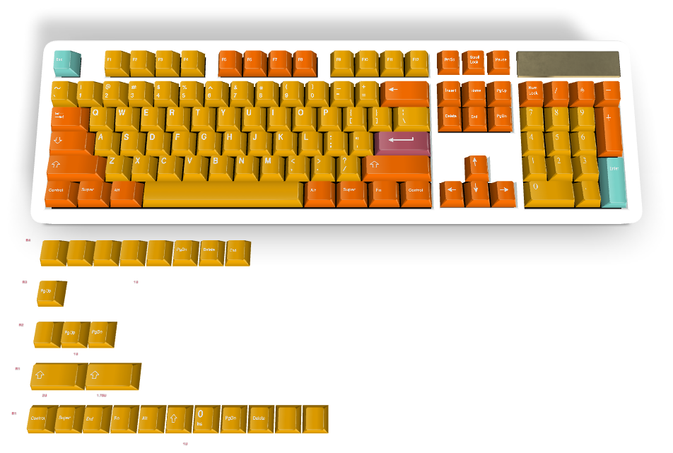 Custom Keycap #3486 - Diykeycap