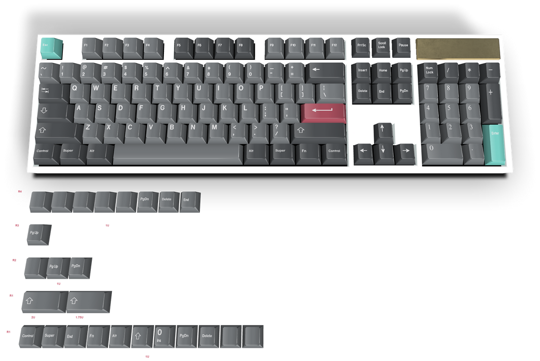 Keycap personnalisée #3504 - Diykeycap