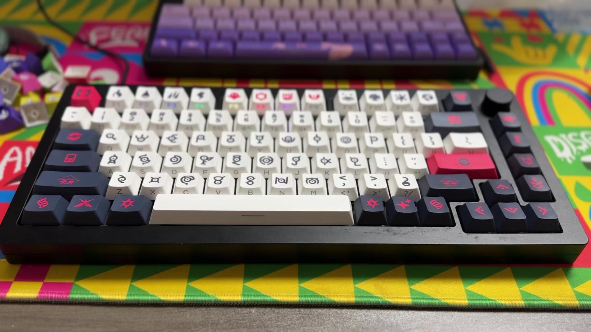 Unown Keycaps R3