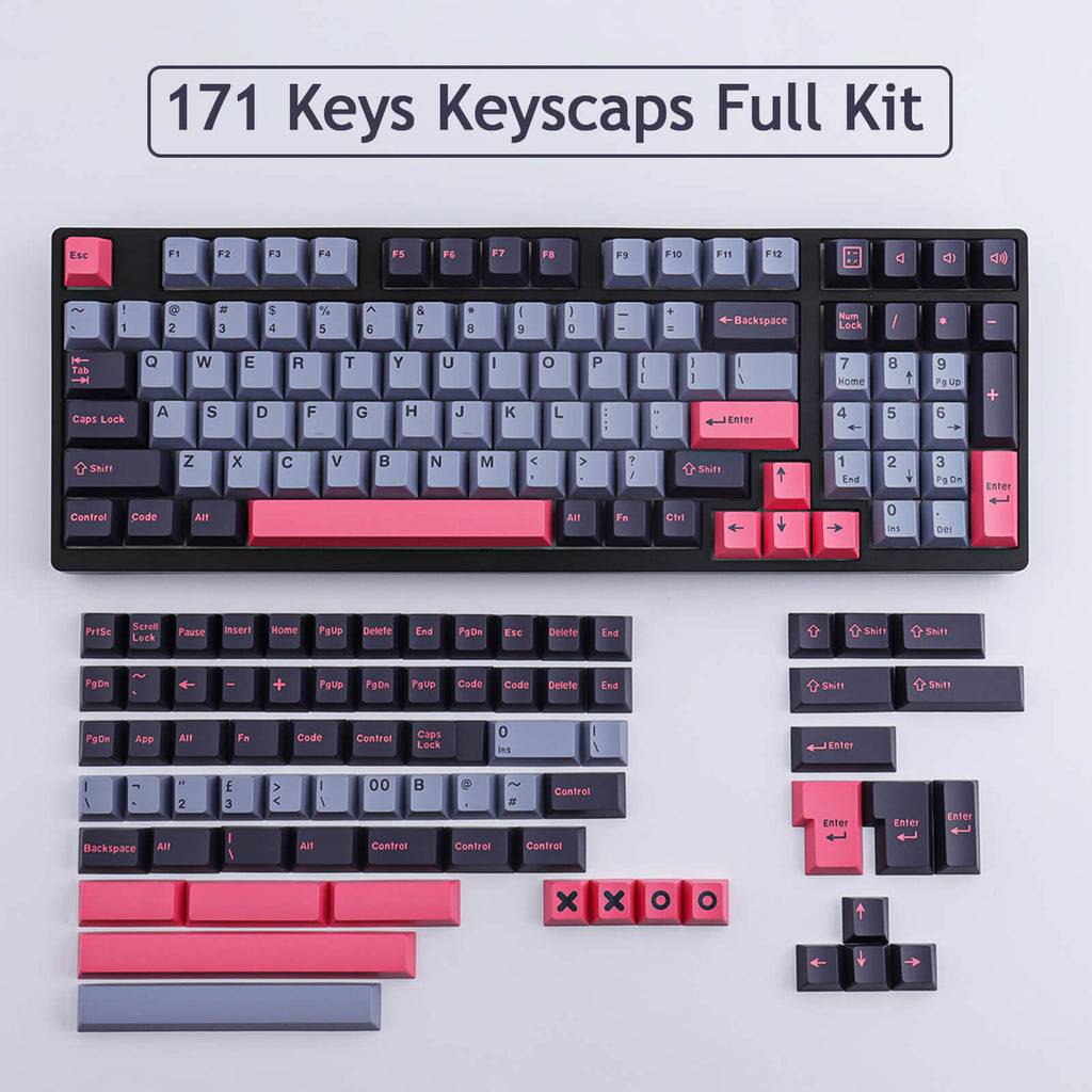 171 keys ABS 8008 Keycaps Set - Diykeycap