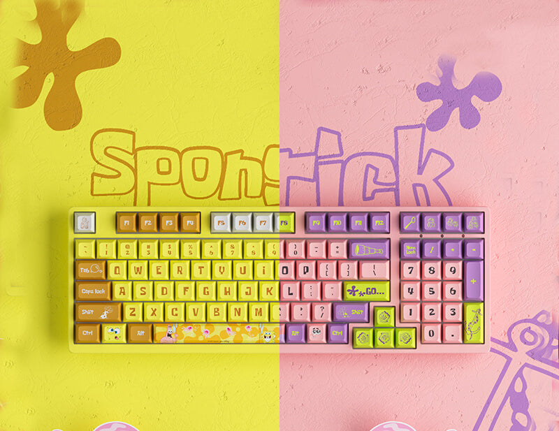 Akko SpongeBob Keycaps - Diykeycap