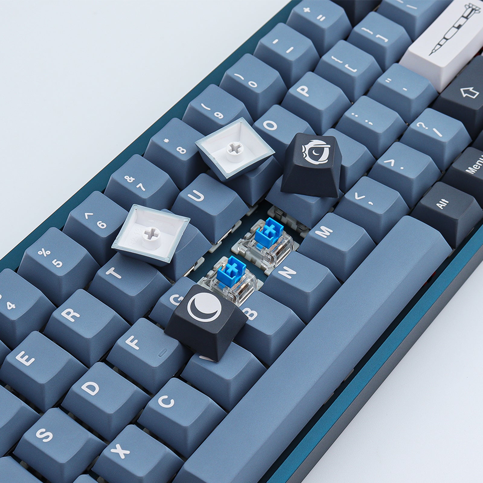 171 keys ABS Double Shot Apollo Keycaps - Diykeycap