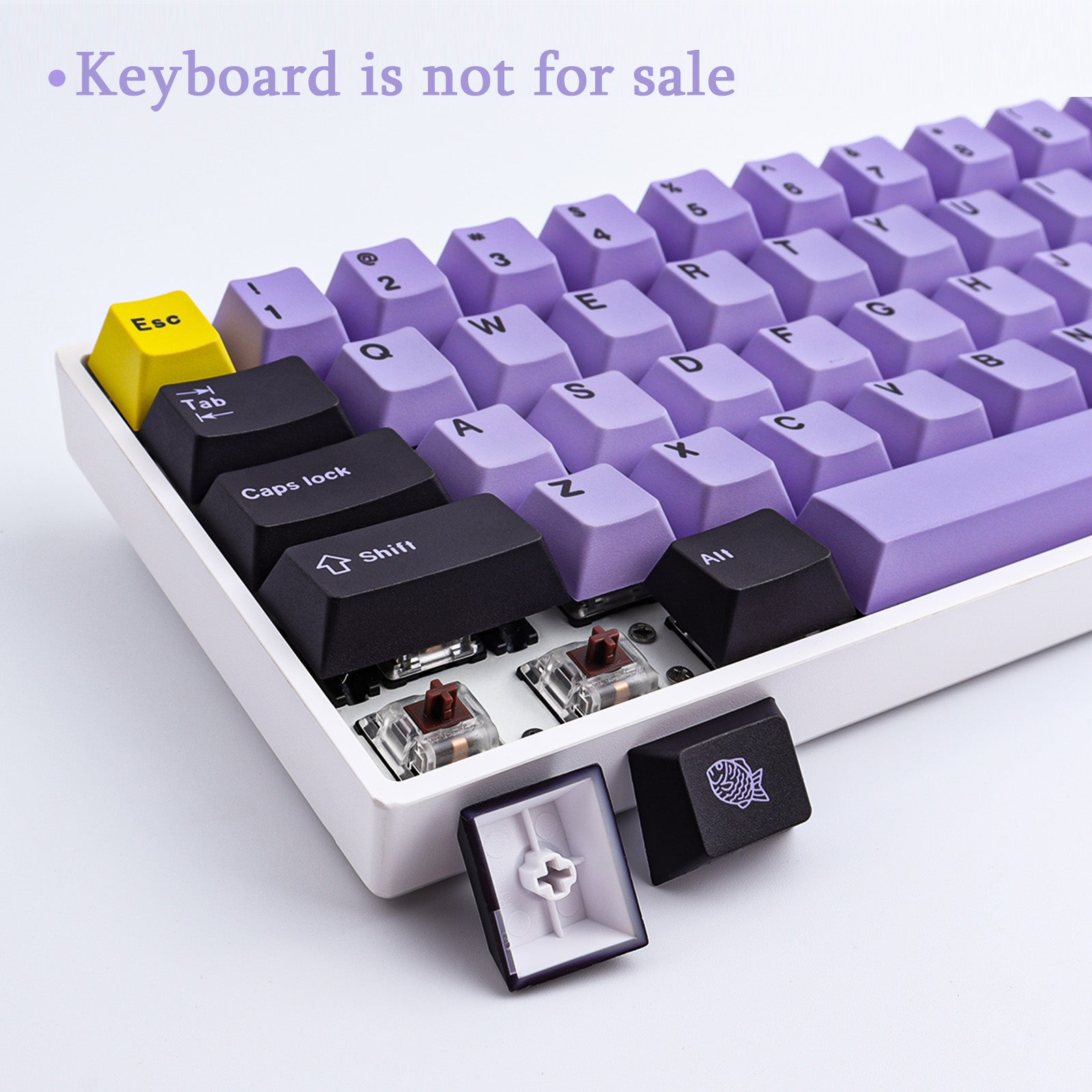 Taro Keycaps Set - Diykeycap