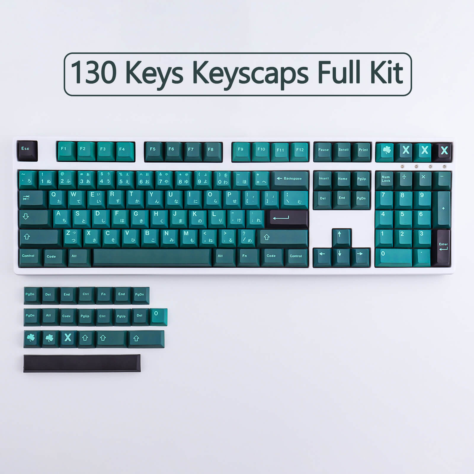 130 key Evil spirit PBT Keycap - Diykeycap