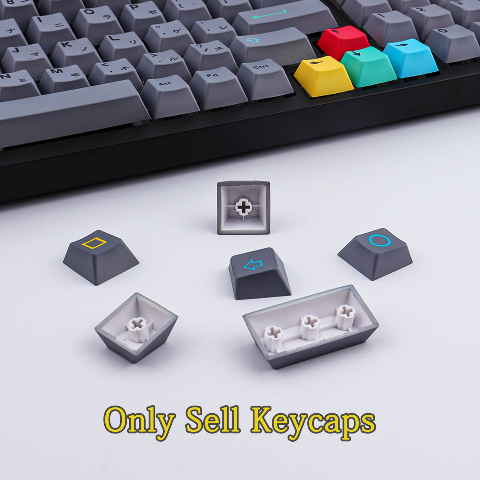 129 Keys  Dualshot Theme Keycaps - Diykeycap