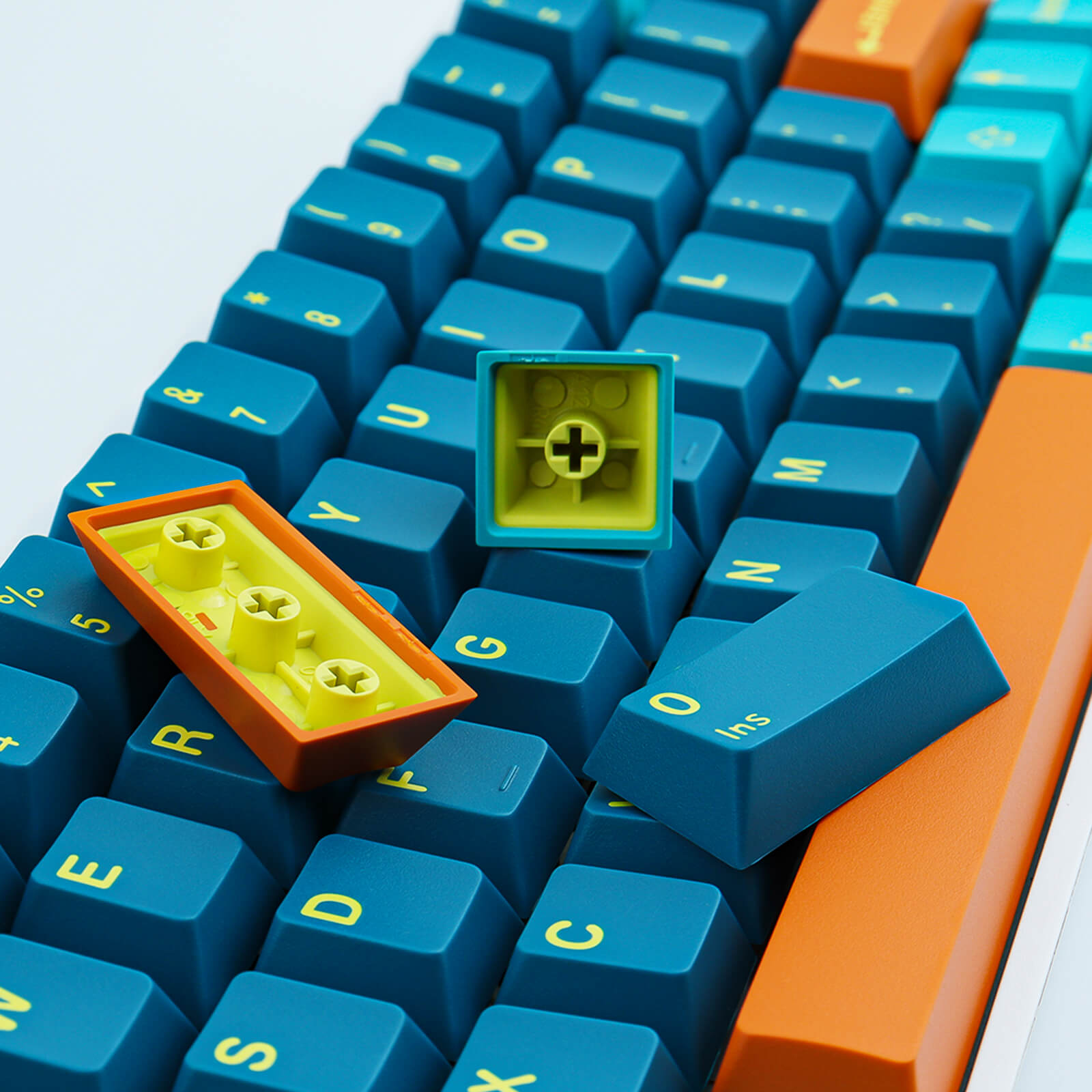 Double shot ABS Aero Keycaps Set - Diykeycap