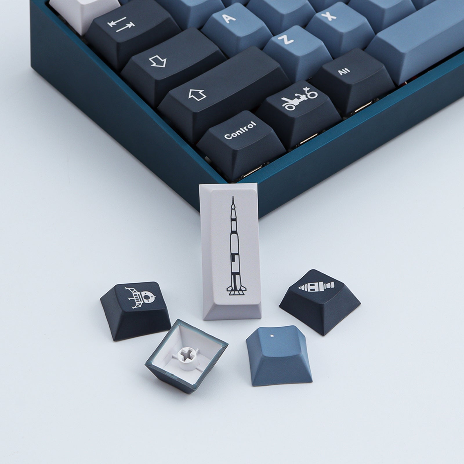 171 keys ABS Double Shot Apollo Keycaps - Diykeycap