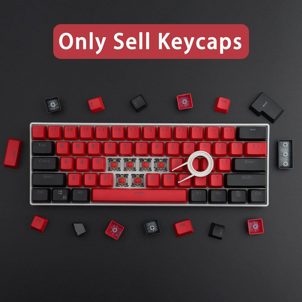 Keycaps Backlight for US Layout Mechanical Keyboard - Diykeycap