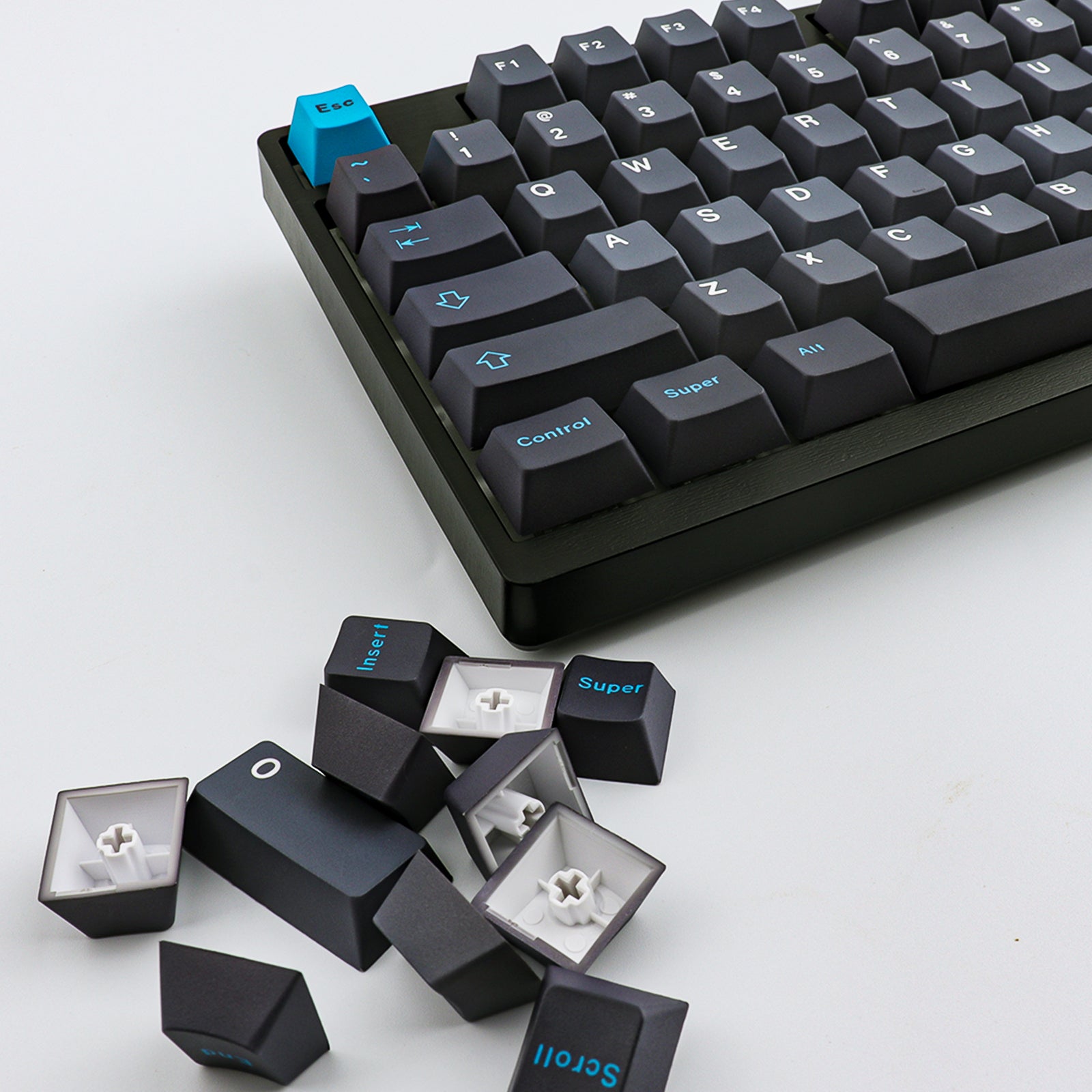 129 keys Umbra keycaps - Diykeycap