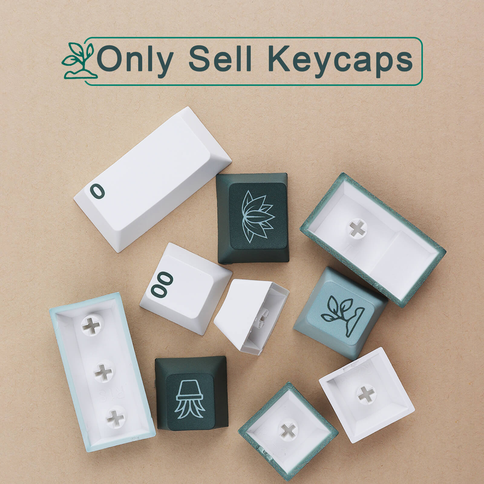 Botanical Keycaps Set | Diykeycap