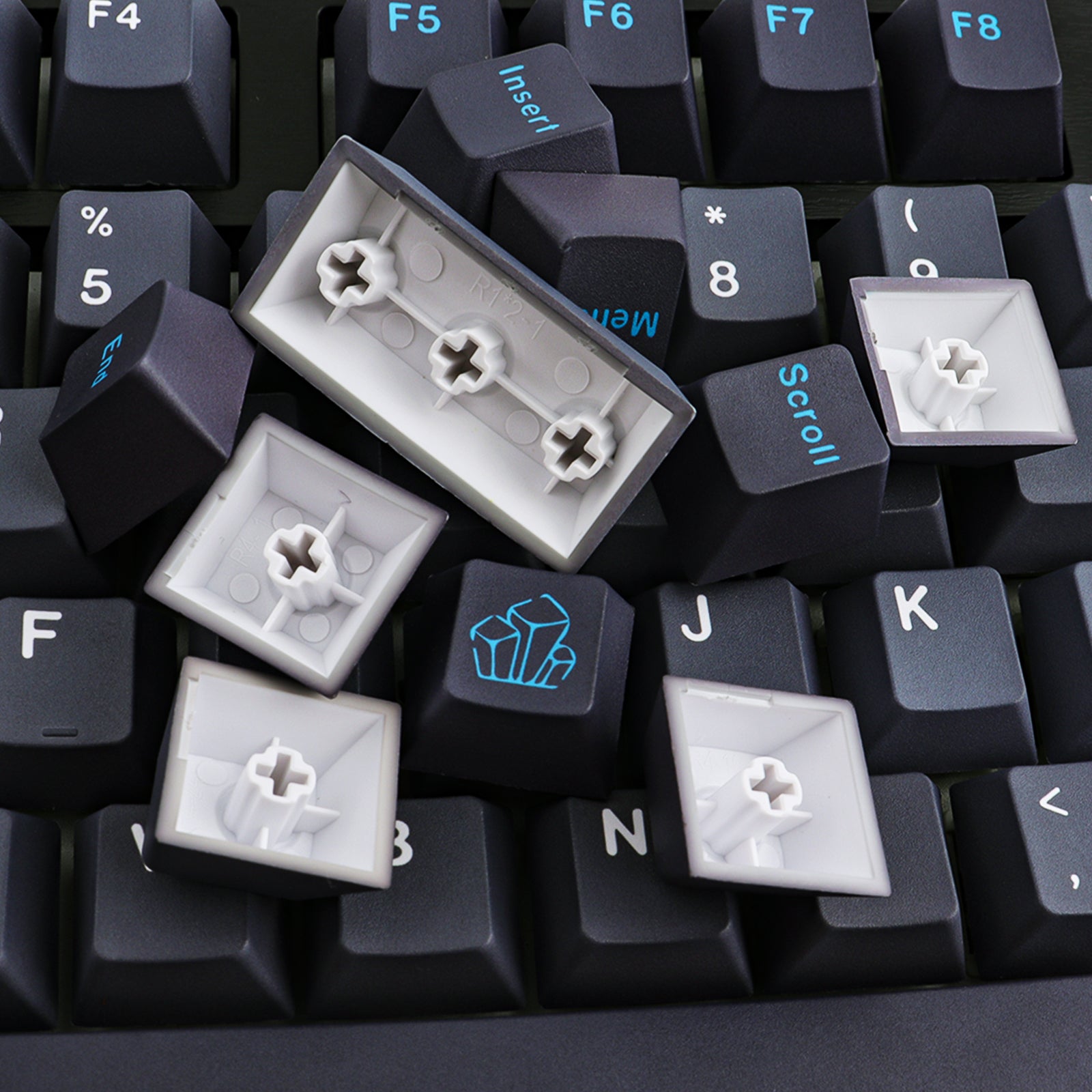 129 keys Umbra keycaps - Diykeycap