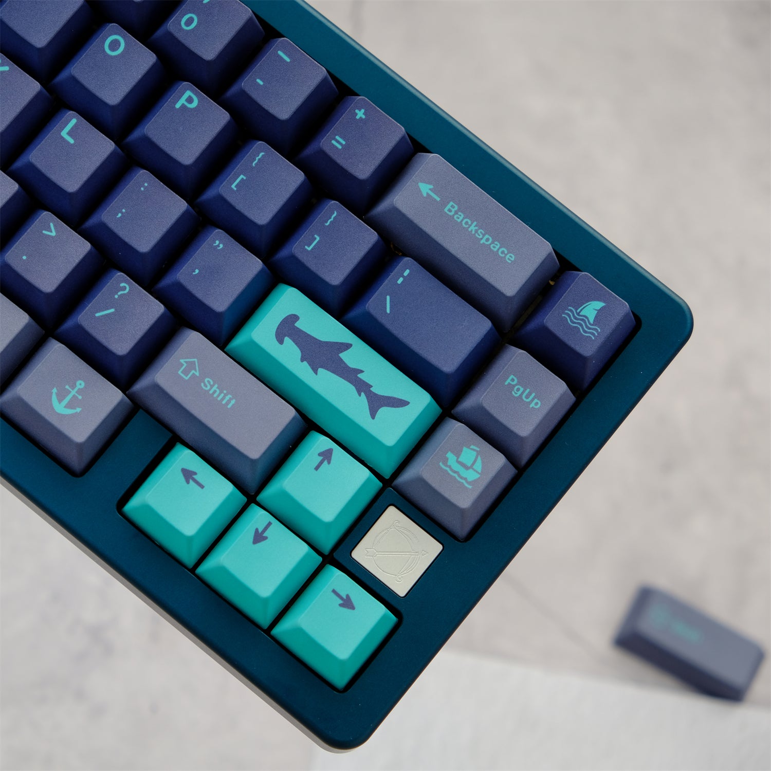 129 Keys PBT Dye-SUB Hammerhead Keycaps - Diykeycap