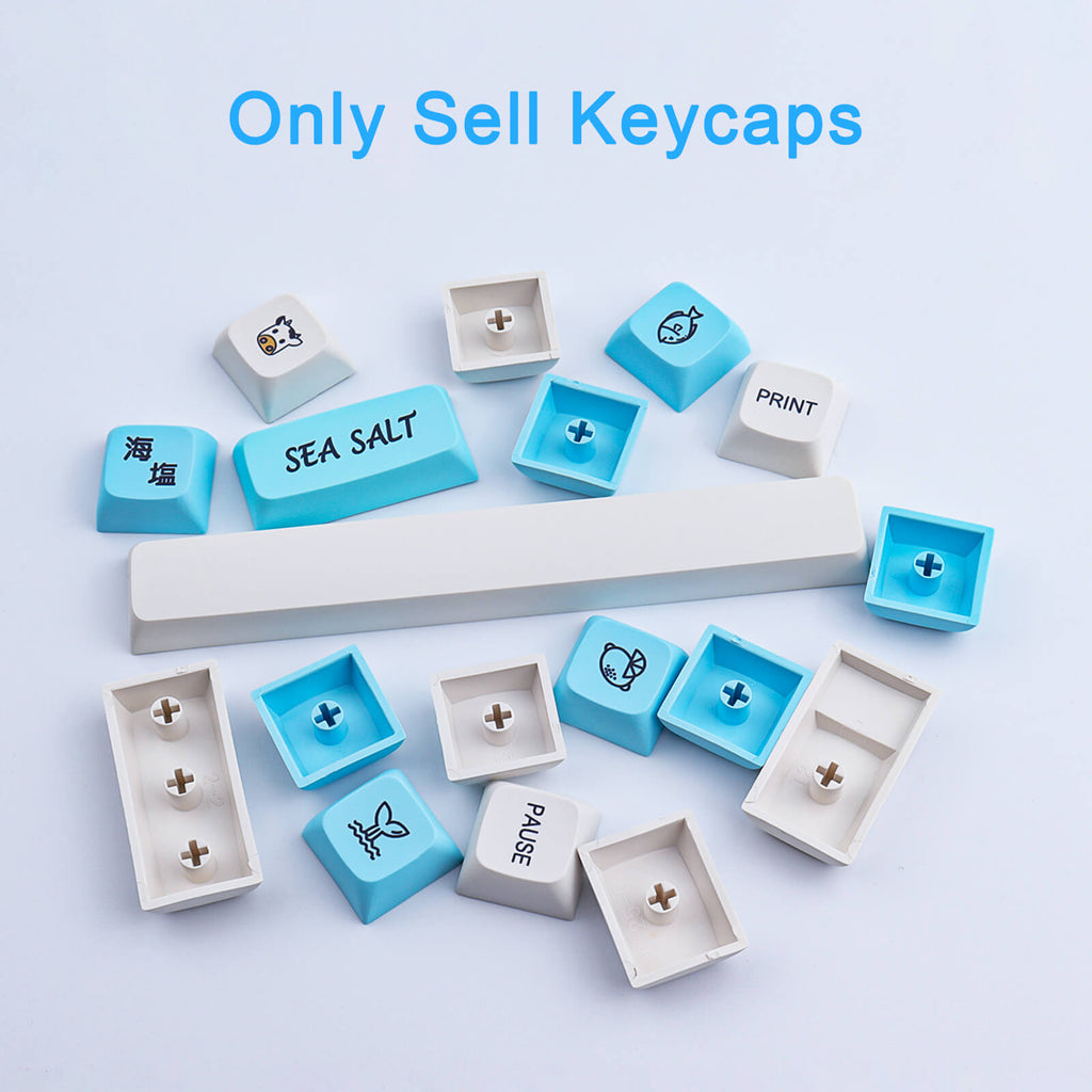 129 Keys Sea salt keycap - Diykeycap